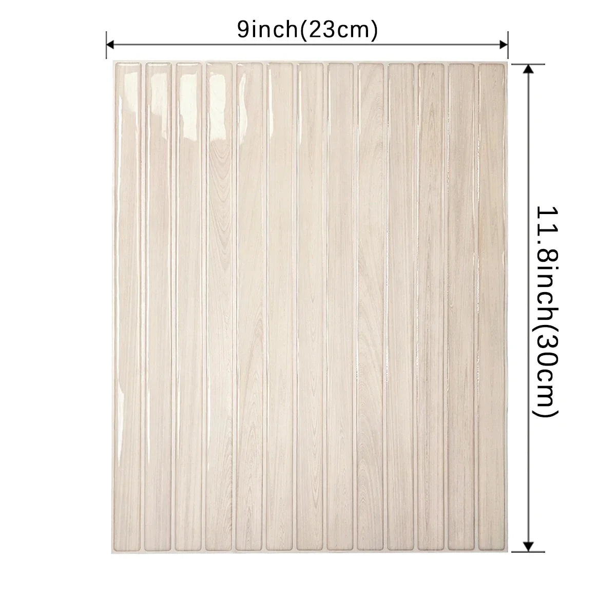 Peel and Stick Wall Tiles 3D Wood Grain Self Adhesive