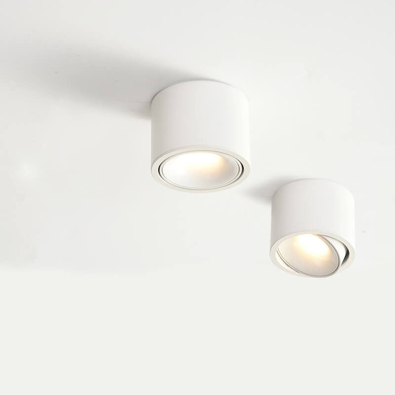 Ceiling Spotlight LED Adjustable Surface Mount Aluminium Minimalist Living Room Kitchen