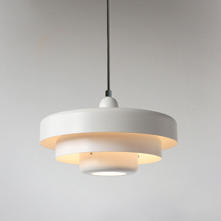 Pendant Light Multi Layered Round Metal Vintage Nordic Kitchen Island Dining Living Room
