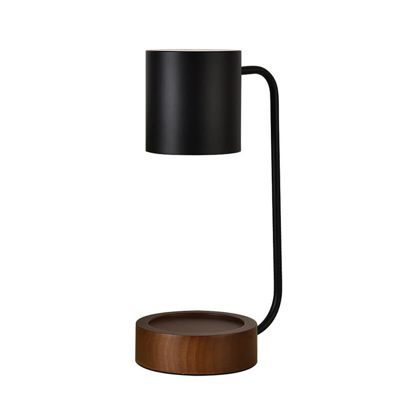 Table Lamp Wood Melting Wax Dimmable Timer Japanese Bedside Bedroom Study Night Light