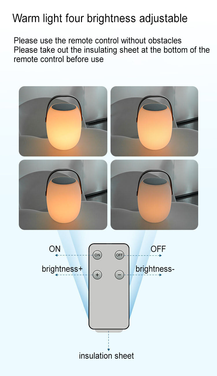 Solar Light Outdoor LED Portable Basket Lantern Waterproof IP65 Rechargeable Garden Camping