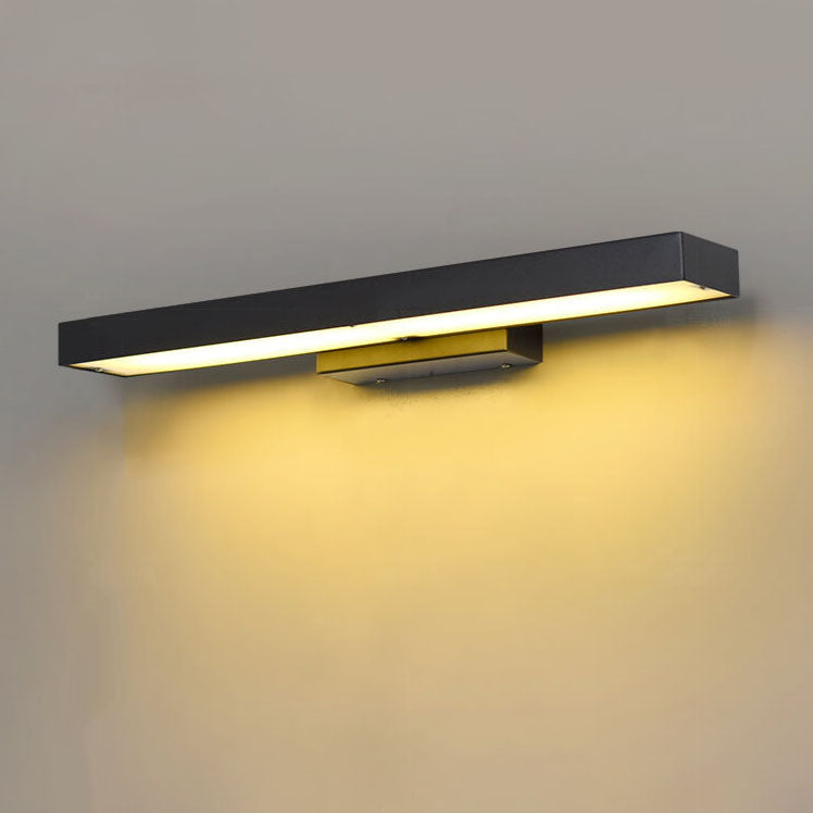 Outdoor Wall Light LED Motion Sensor Stainless Steel Rectangular Patio Garden Entryway