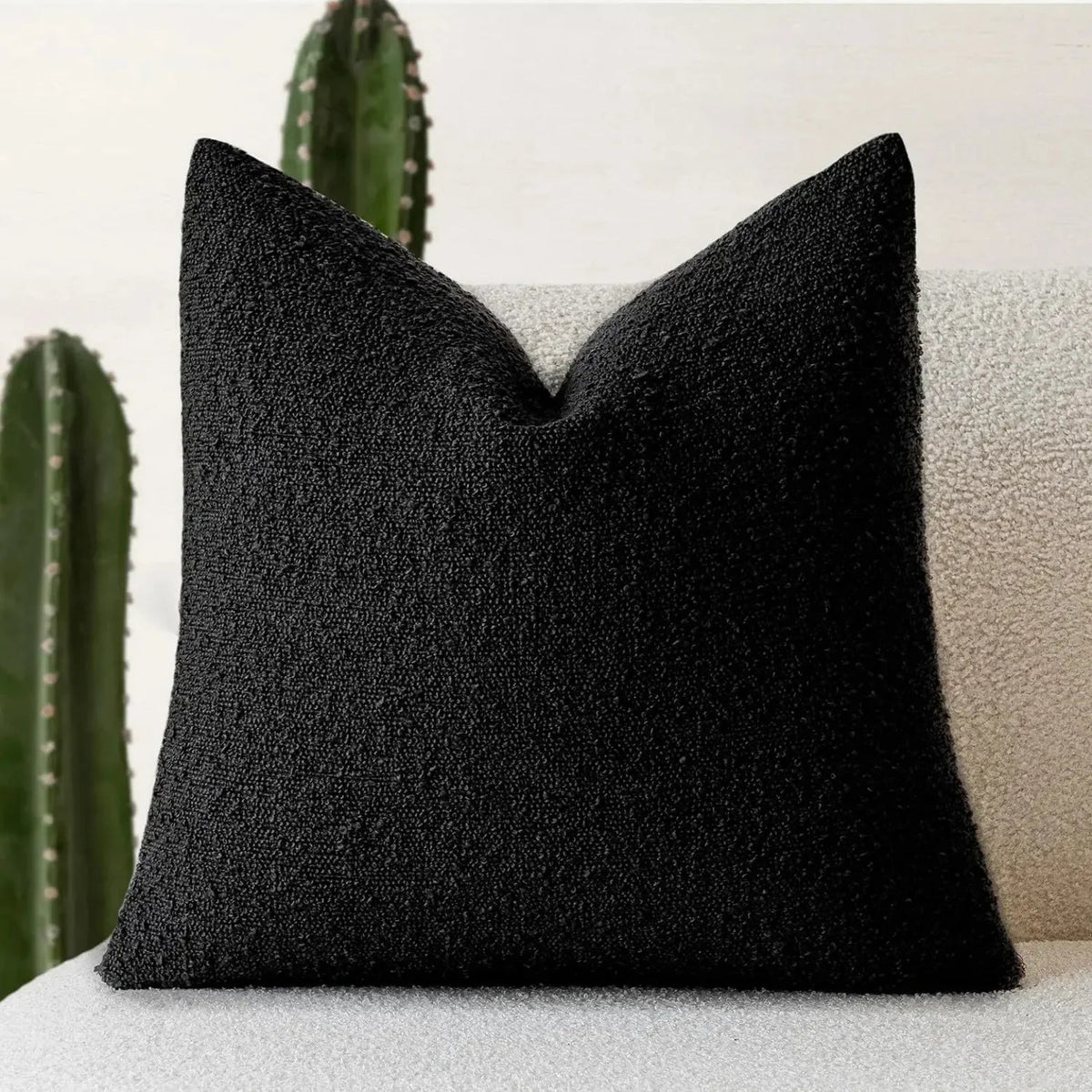 Boucle Cushion Cover 45 x 45 cm Textured Weave