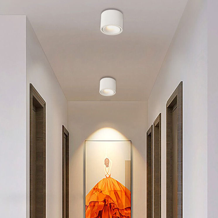 Ceiling Spotlight LED Adjustable Surface Mount Aluminium Minimalist Living Room Kitchen