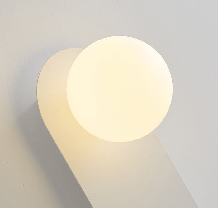 Wall Light Sconce Glass Ring Base G9 Nordic Minimalist Hallway Bedroom Living Room