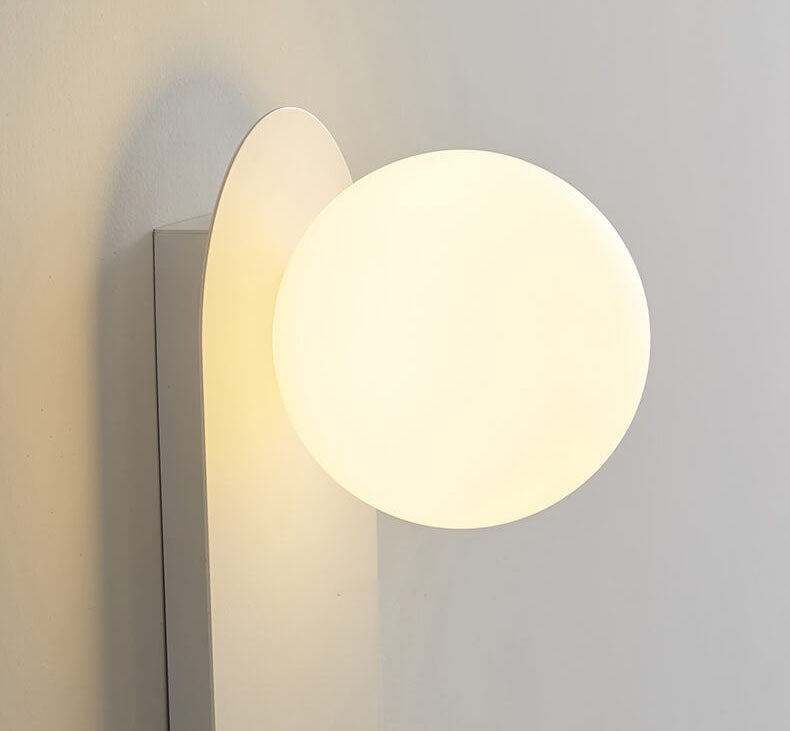 Wall Light Sconce Glass Ring Base G9 Nordic Minimalist Hallway Bedroom Living Room