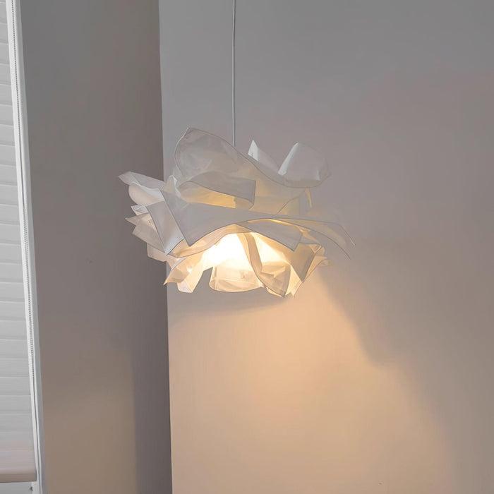 Pendant Light Parchment Cloud Shade LED Dimmable Nordic Living Room Bedroom