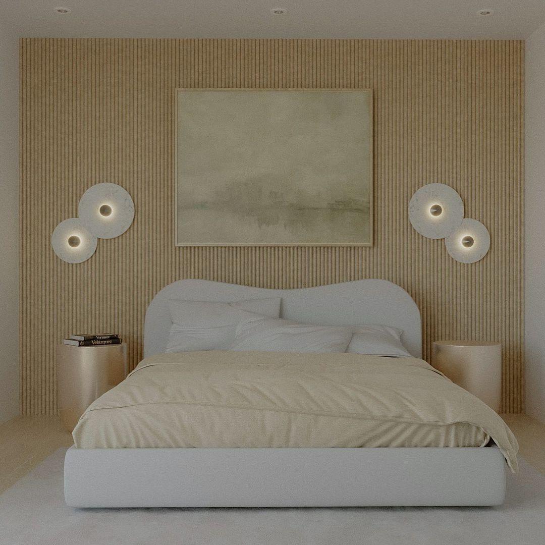 Alabaster Wall Sconce with Brass Centre