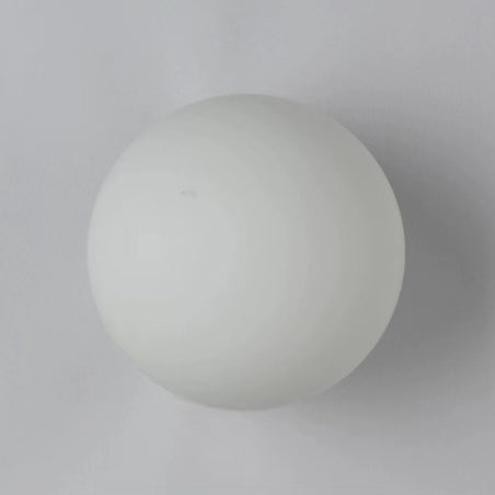 Wall Light Sconce Orb Glass Globe Minimalist Living Room Bedroom Hallway Bathroom