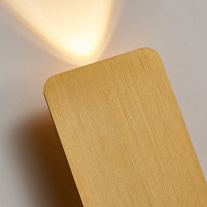 Wall Light LED Aluminium Rectangular Flat Panel 2 Light Nordic Hallway Bedroom Reading