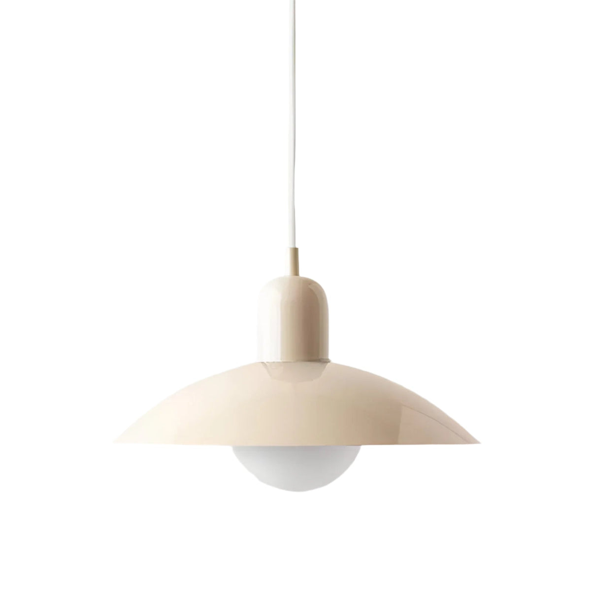 Pendant Light Iron Dome Bauhaus Macaron Minimalist Kitchen Island Dining Room