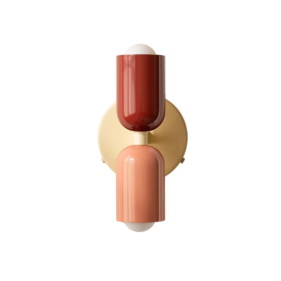 Double Cylinder Up Down Wall Light