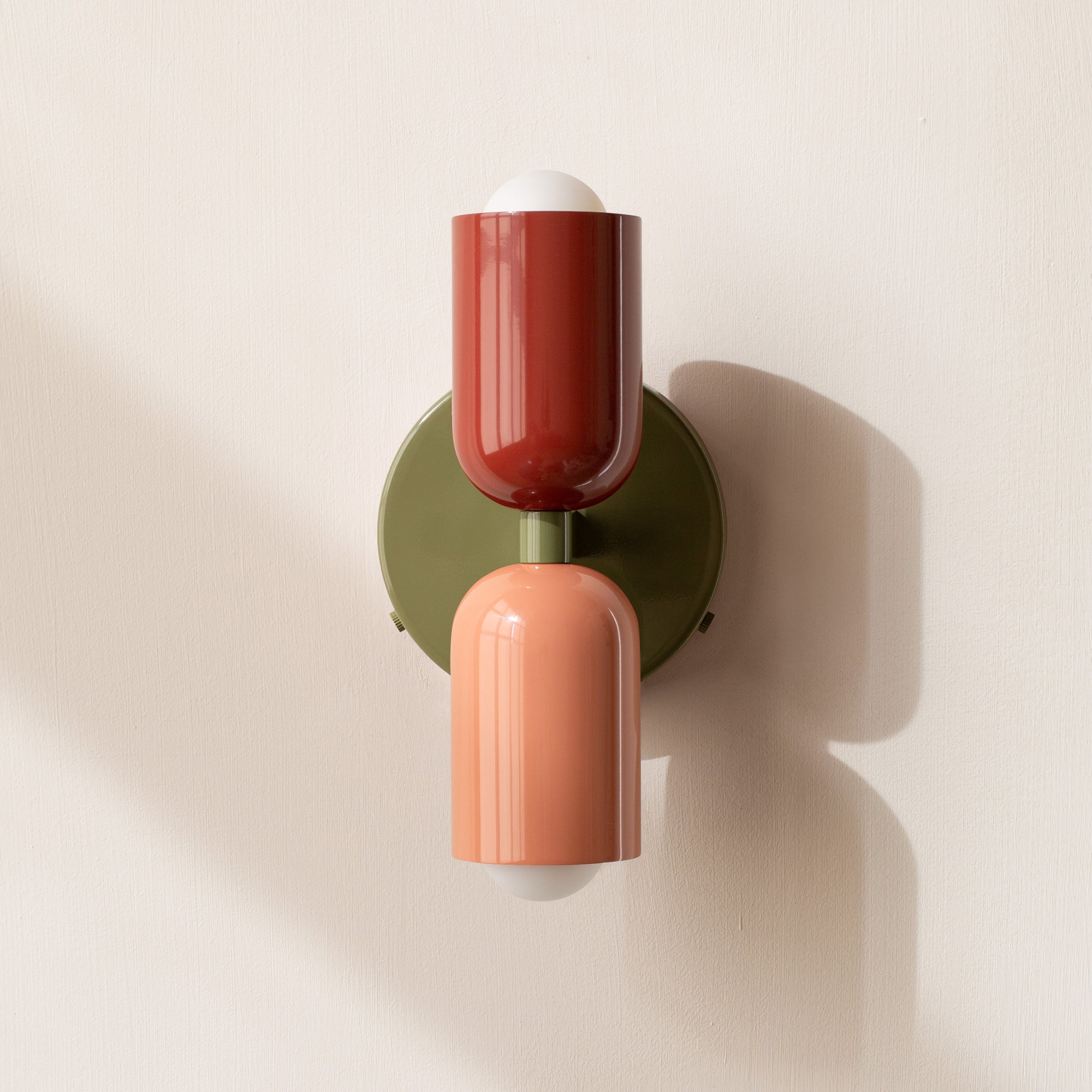 Double Cylinder Up Down Wall Light