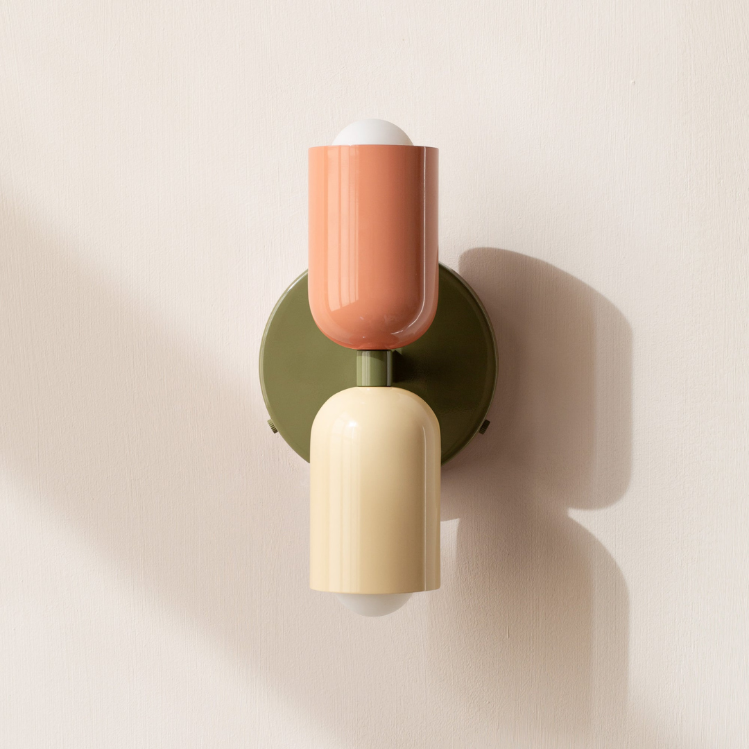 Double Cylinder Up Down Wall Light