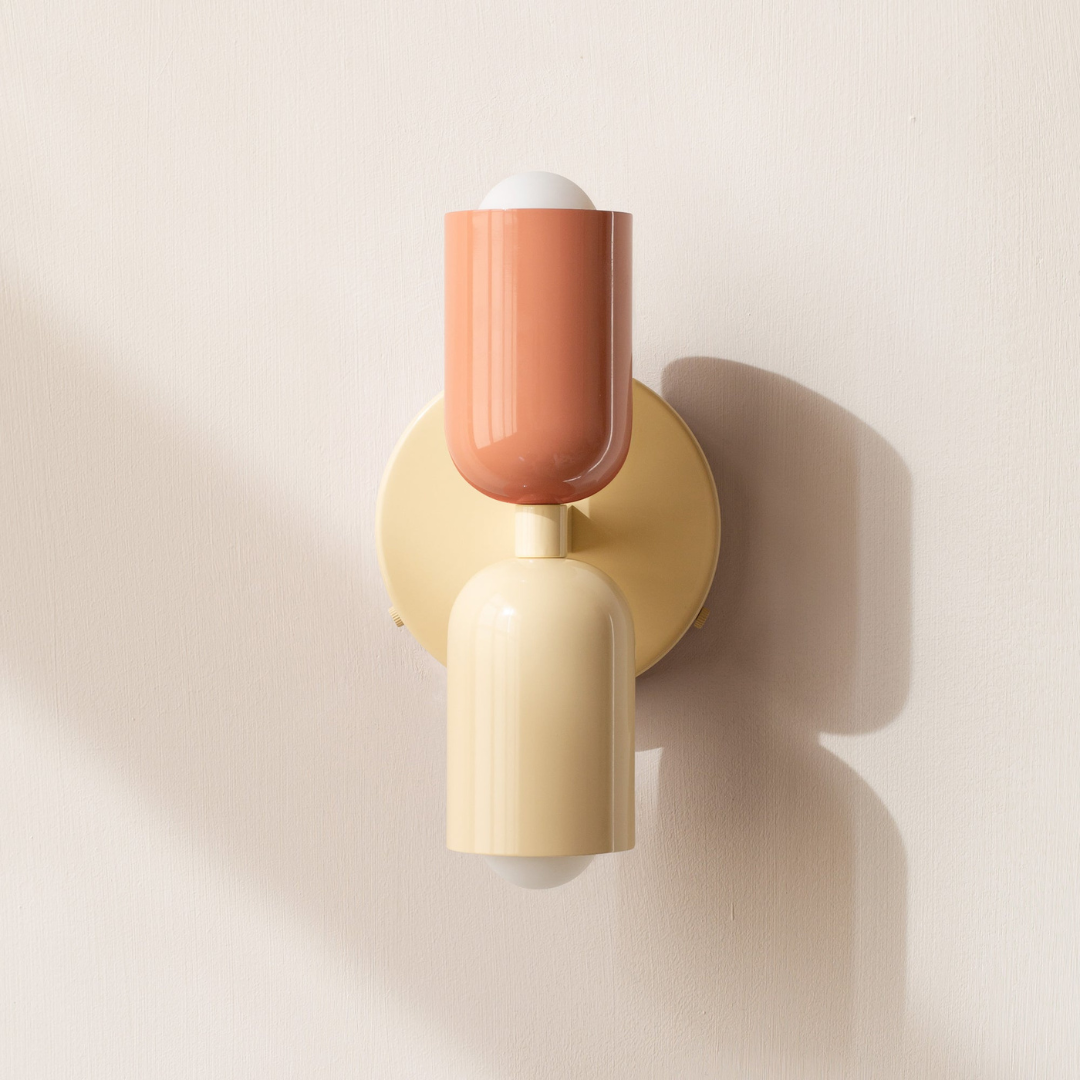 Double Cylinder Up Down Wall Light
