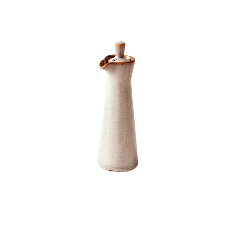 Olive Oil Dispenser Bottle Ceramic Oil Vinegar Cruet