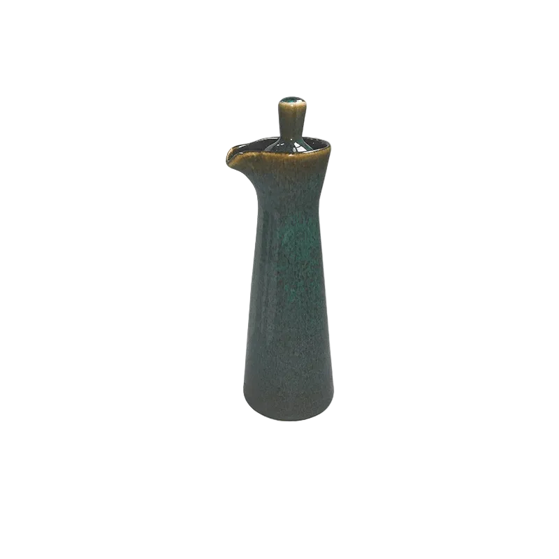 Olive Oil Dispenser Bottle Ceramic Oil Vinegar Cruet
