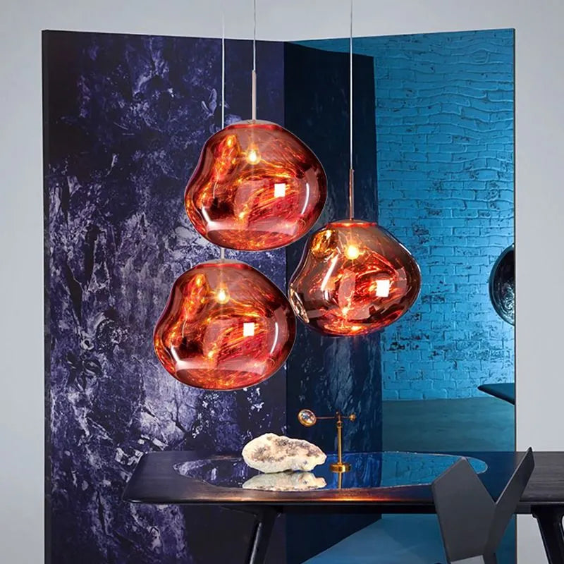 Hanging Pendant Light Metal Acrylic Ceiling Light