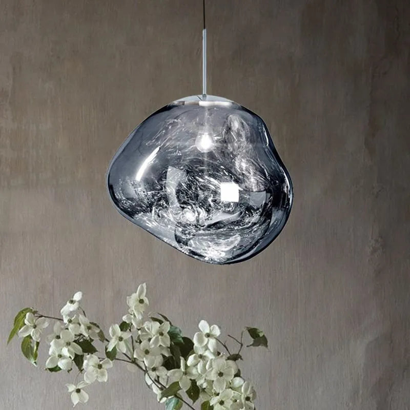 Hanging Pendant Light Metal Acrylic Ceiling Light