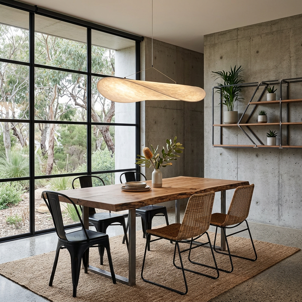 Fabric Pendant Light Hanging Ceiling Light Oval Shade