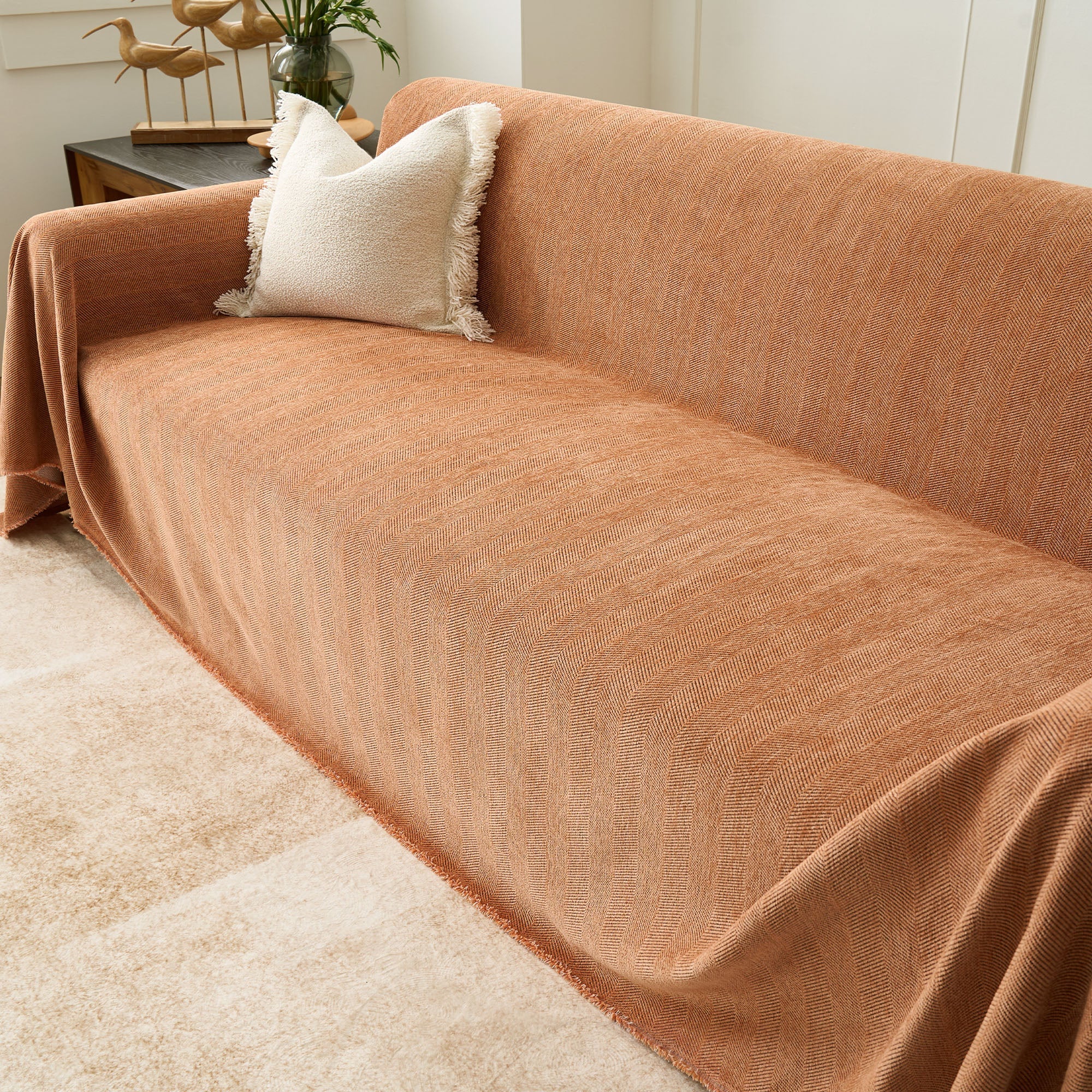 Herringbone Sofa Cover Pet Furniture Protector Couch Cover