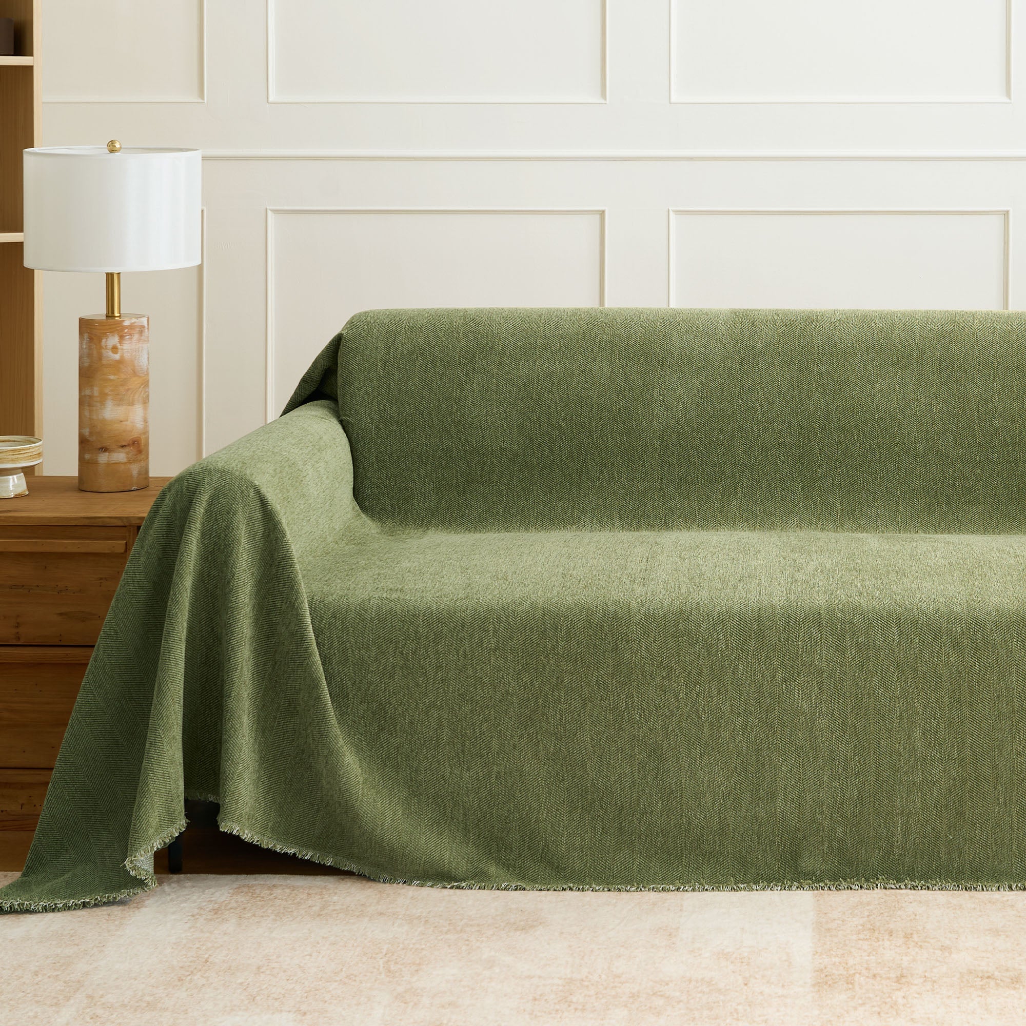 Herringbone Sofa Cover Pet Furniture Protector Couch Cover