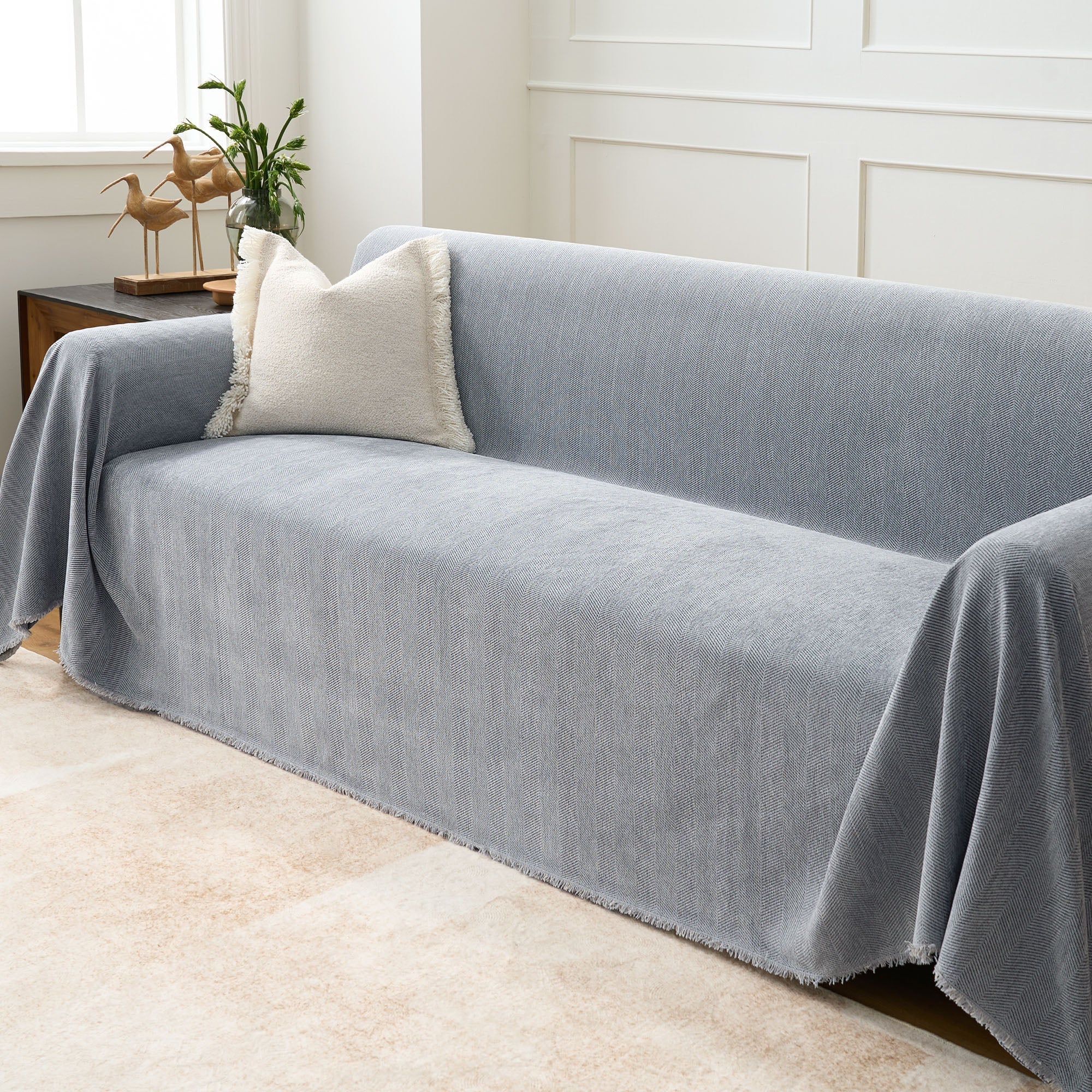 Herringbone Sofa Cover Pet Furniture Protector Couch Cover