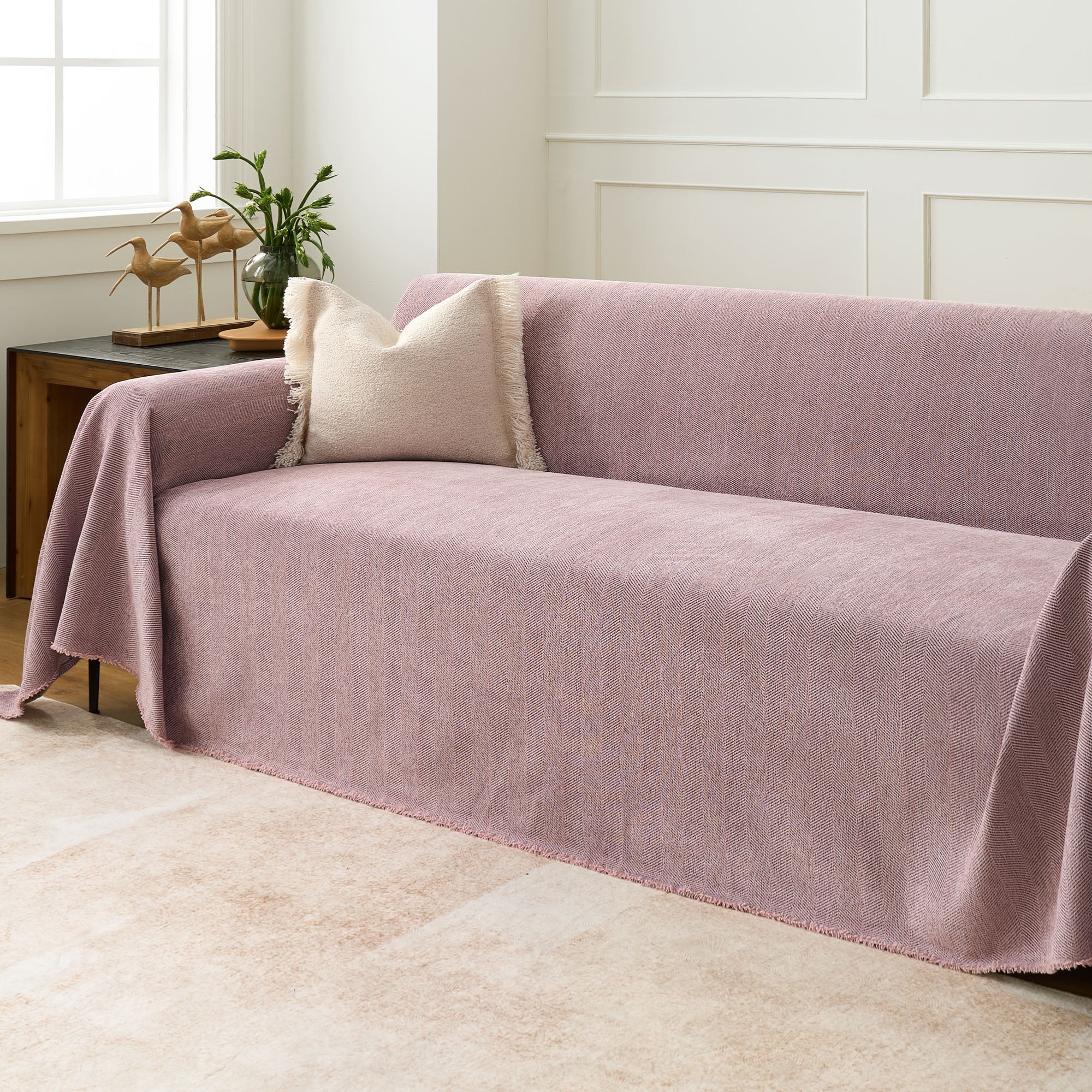 Herringbone Sofa Cover Pet Furniture Protector Couch Cover