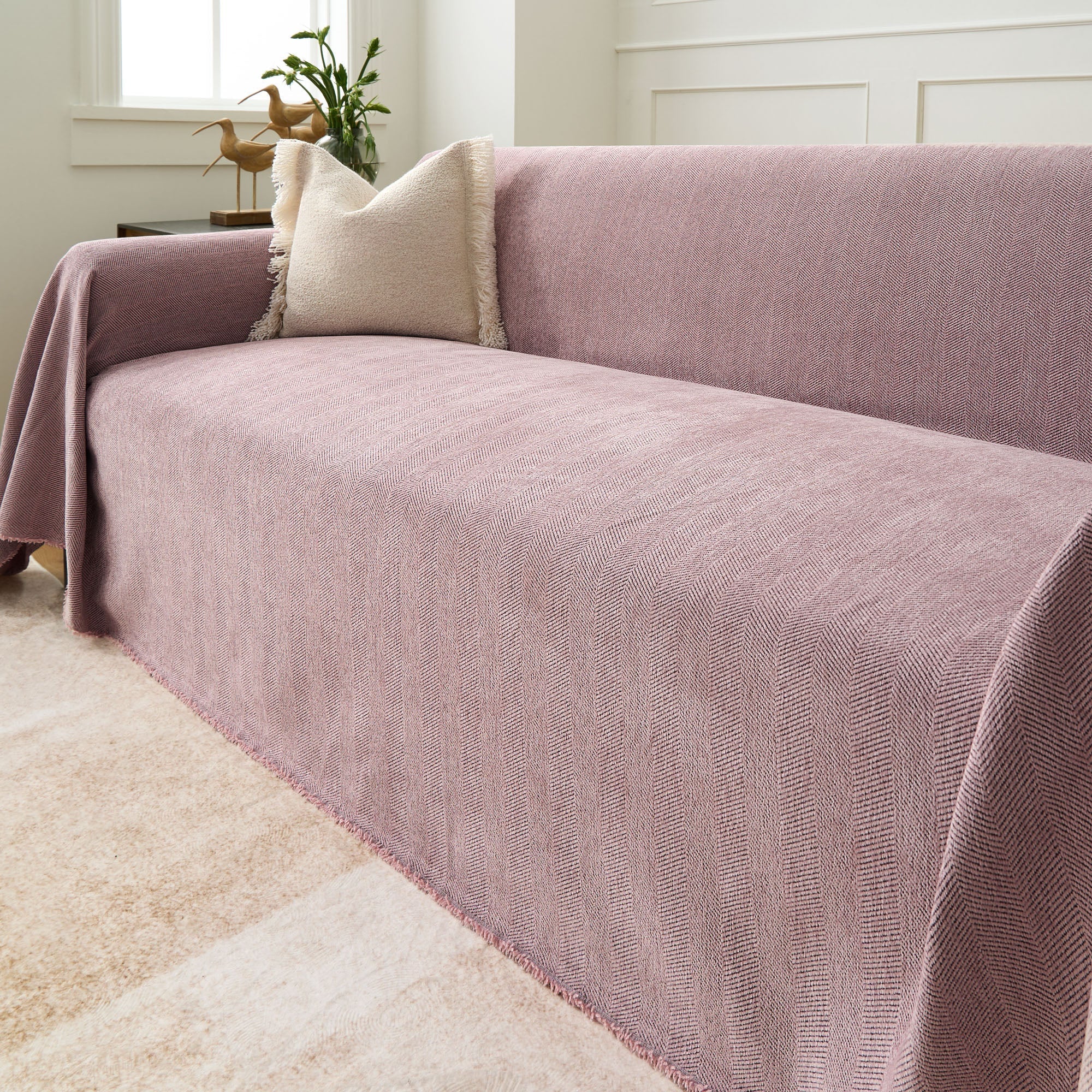 Herringbone Sofa Cover Pet Furniture Protector Couch Cover