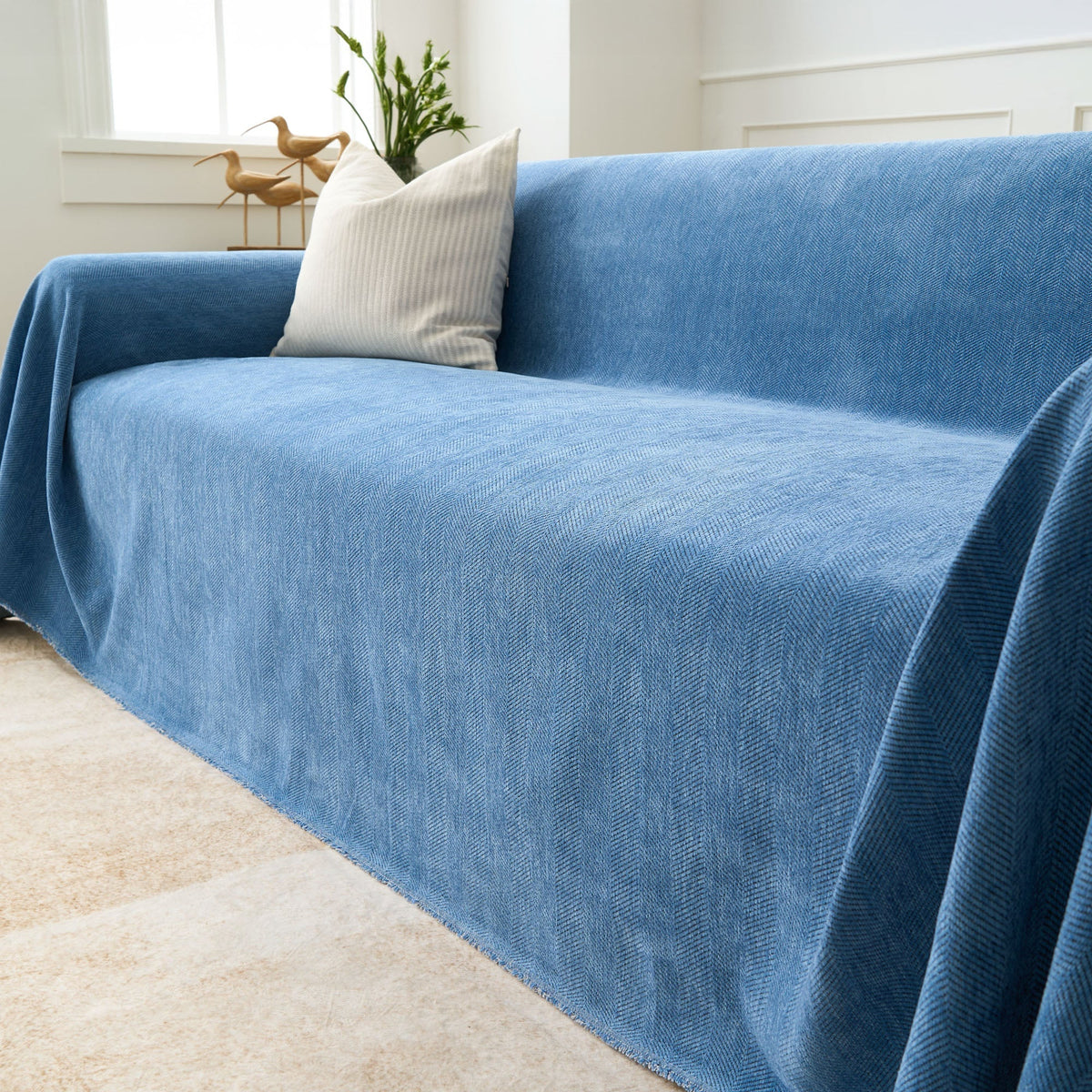 Herringbone Sofa Cover Pet Furniture Protector Couch Cover