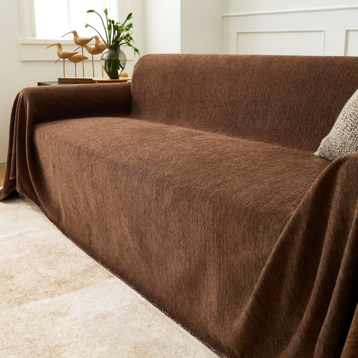 Herringbone Sofa Cover Pet Furniture Protector Couch Cover