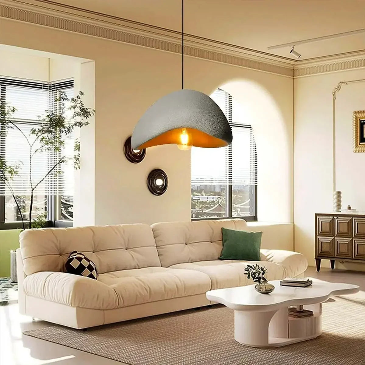Pendant Light Cloud Burst Wabi Sabi Japandi Living Room Dining Room Bedroom