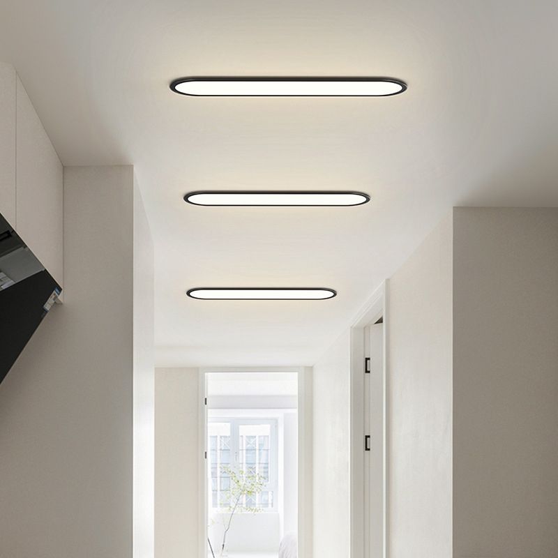 LED Flush Mount Ceiling Light with Acrylic Diffuser