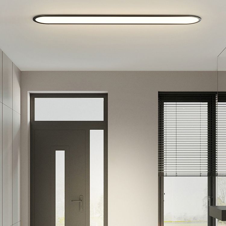 LED Flush Mount Ceiling Light with Acrylic Diffuser