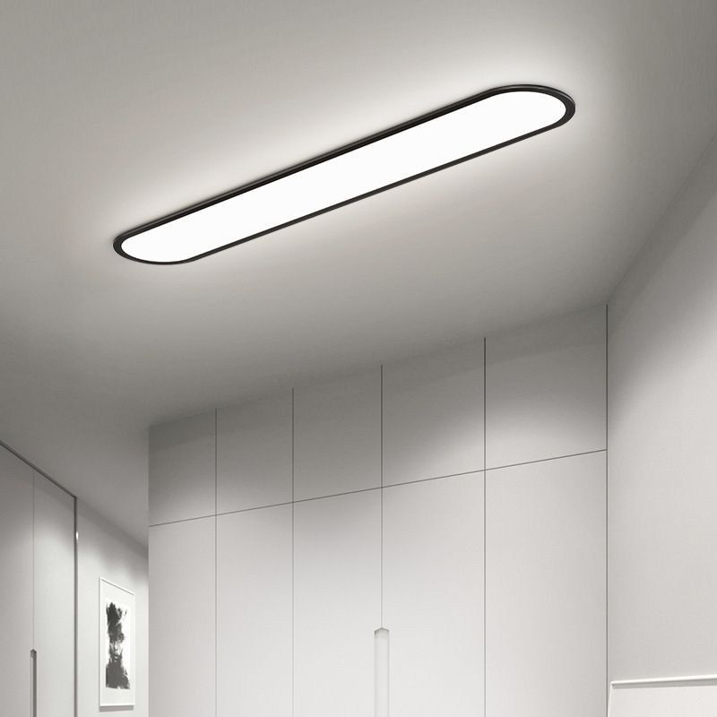 LED Flush Mount Ceiling Light with Acrylic Diffuser