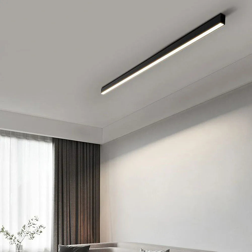 Linear LED Ceiling Light Flush Mount Fixture