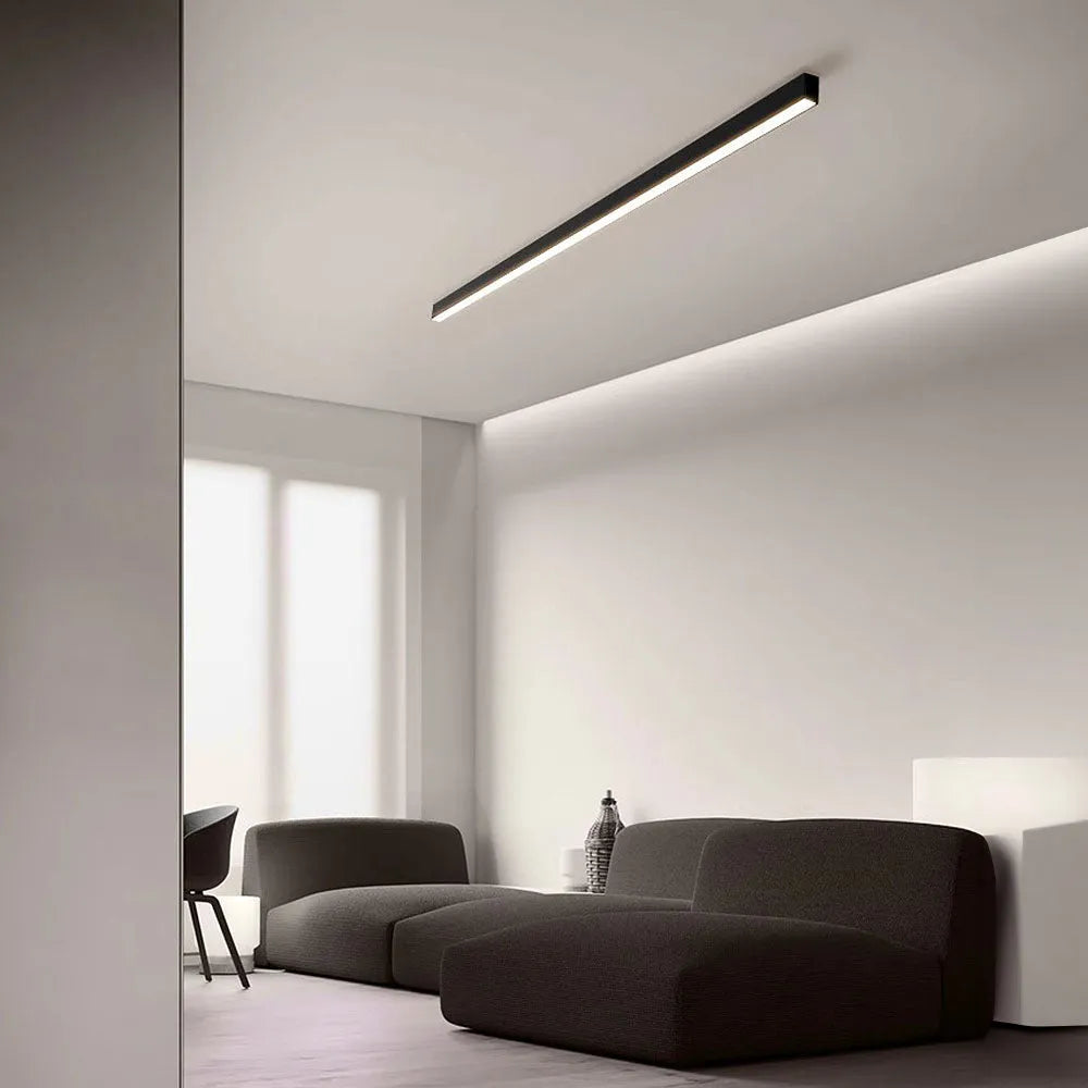 Linear LED Ceiling Light Flush Mount Fixture