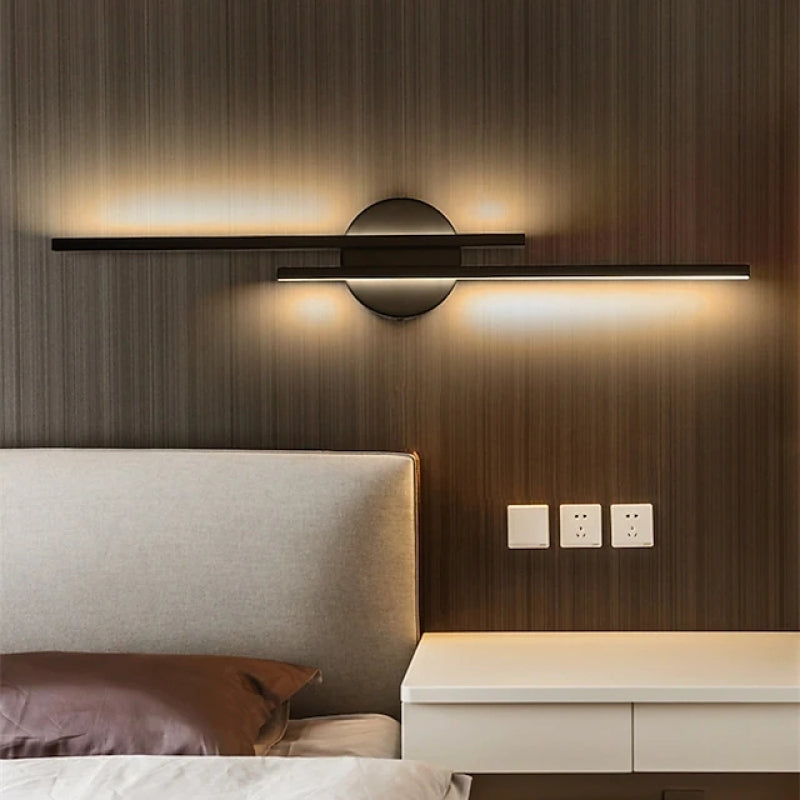 Linear LED Wall Sconce with Metal Frame