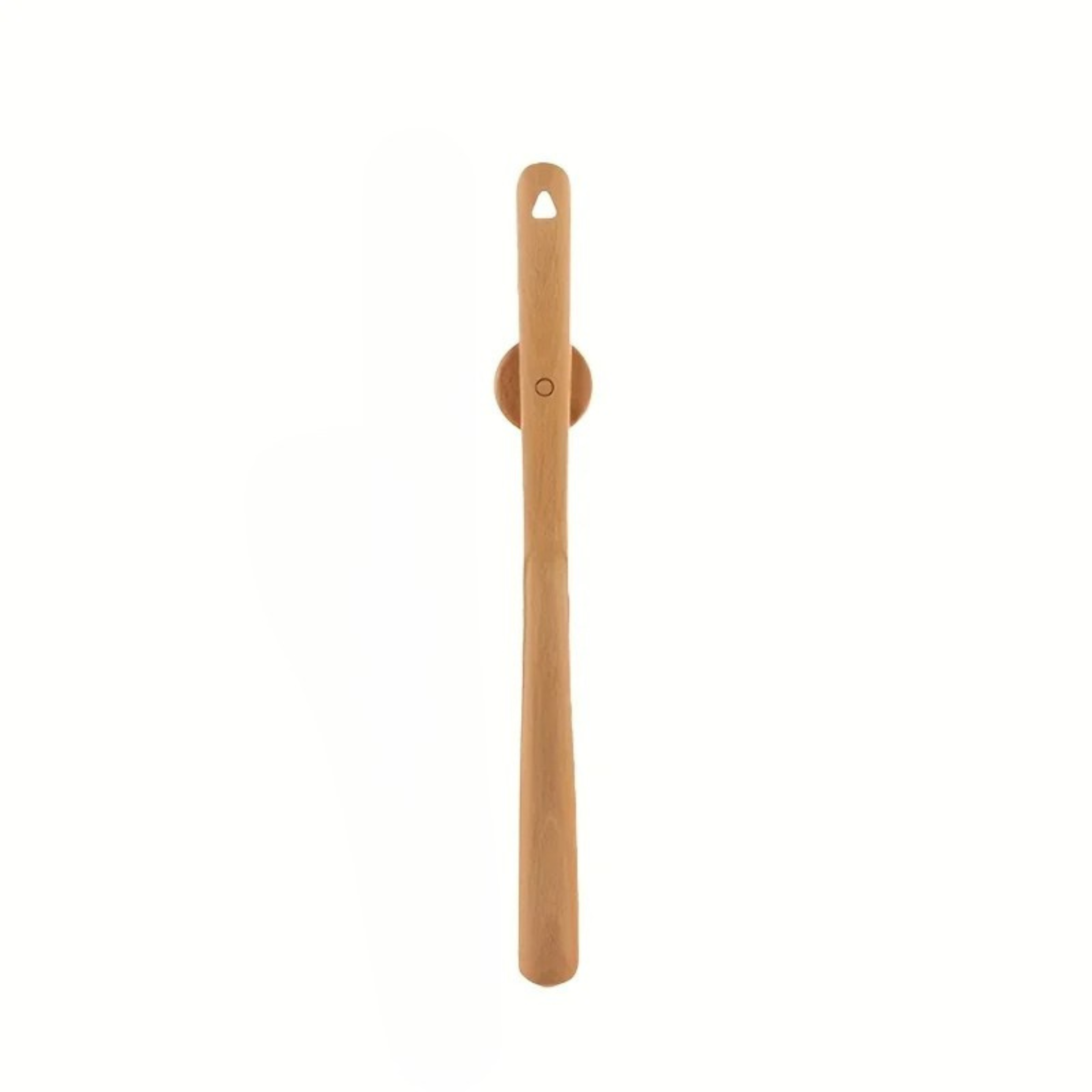 Magnetic Long Handle Wooden Shoehorn with Holder