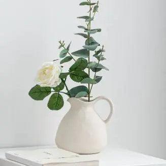 Matte Ceramic Pitcher Vase