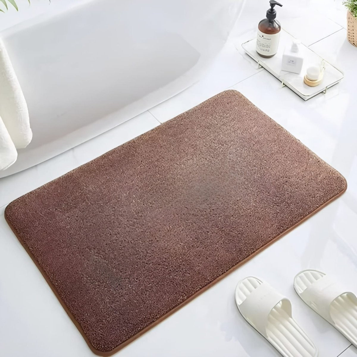 Memory Foam Bath Mat with Non Slip Backing