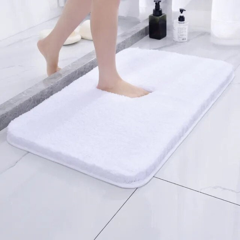 Microfibre Bath Rug with Non Slip Backing