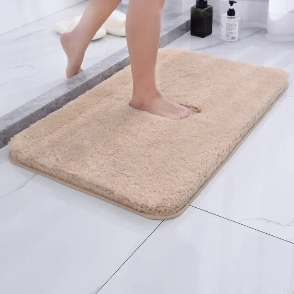 Microfibre Bath Rug with Non Slip Backing