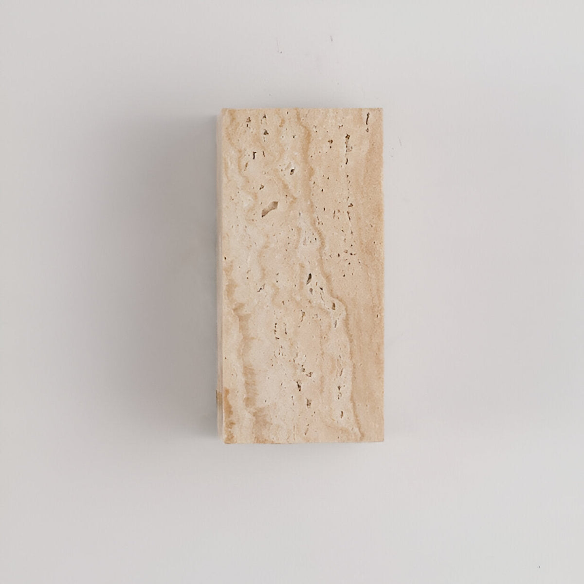 Outdoor Wall Light Travertine Stone LED IP65 Minimalist Patio Garden Courtyard