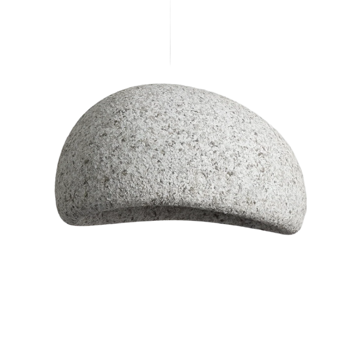 Pendant Light Wabi Sabi Fibreglass Dome Minimalist Dining Room Bedroom Cafe
