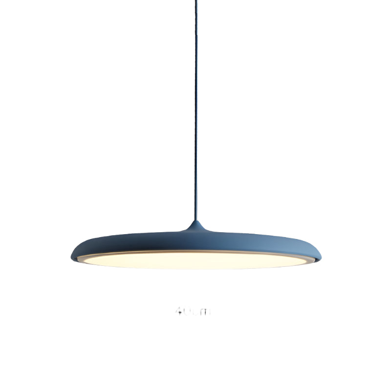 Pendant Light Flying Saucer Metal Disc Modern Dining Room Bedroom Kitchen