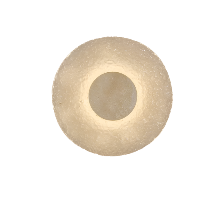 Wall Light Travertine Stone Acrylic Disc Minimalist Living Room Bedroom Hallway