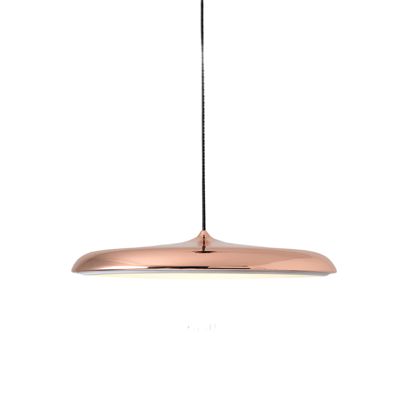 Pendant Light Flying Saucer Metal Disc Modern Dining Room Bedroom Kitchen