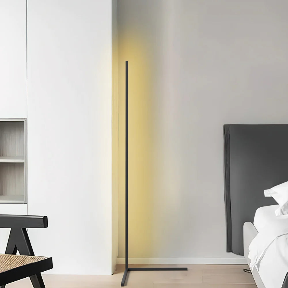 Floor Lamp LED Minimalist Corner Light RGB Remote Control Nordic Living Room Bedroom