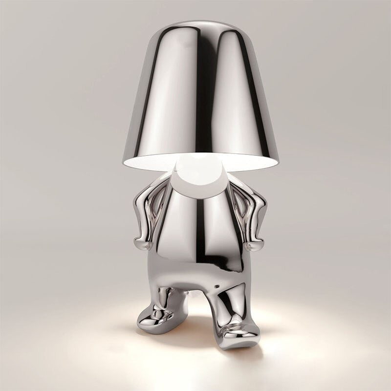 Rechargeable LED Table Lamp with Character Figurine Base